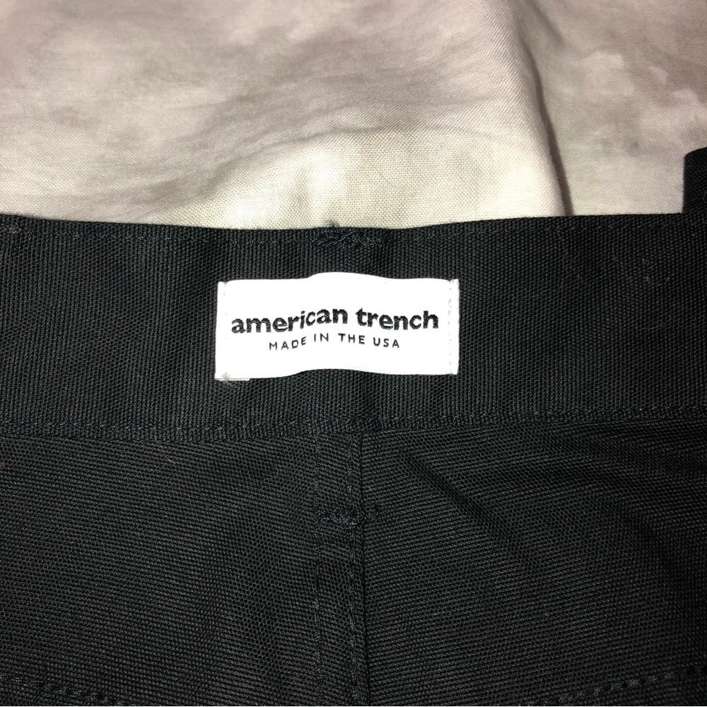 American Trench Black Slim Straight Jeans - Picture 2 of 5